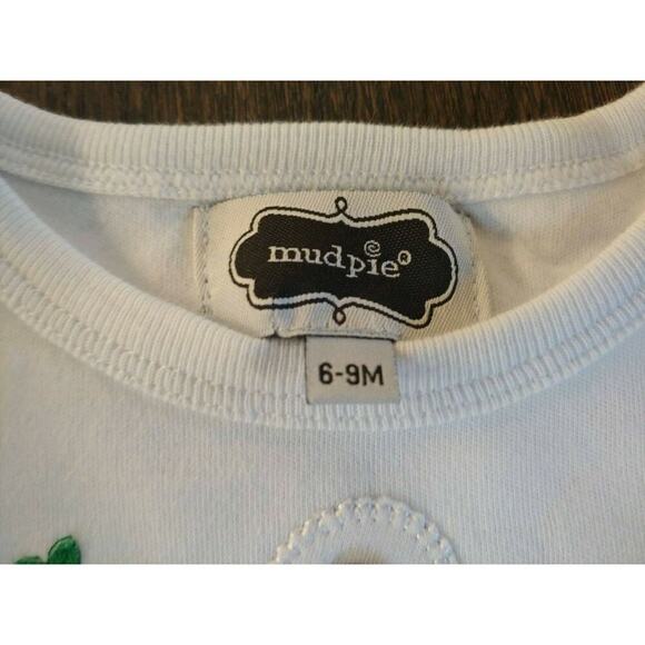 Mud Pie Baby Boys Embroidered Pelican Shirt Size 6-9 Months Beach Bird - Picture 3 of 4